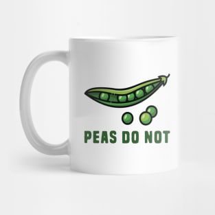 Funny Peas Puns Mug